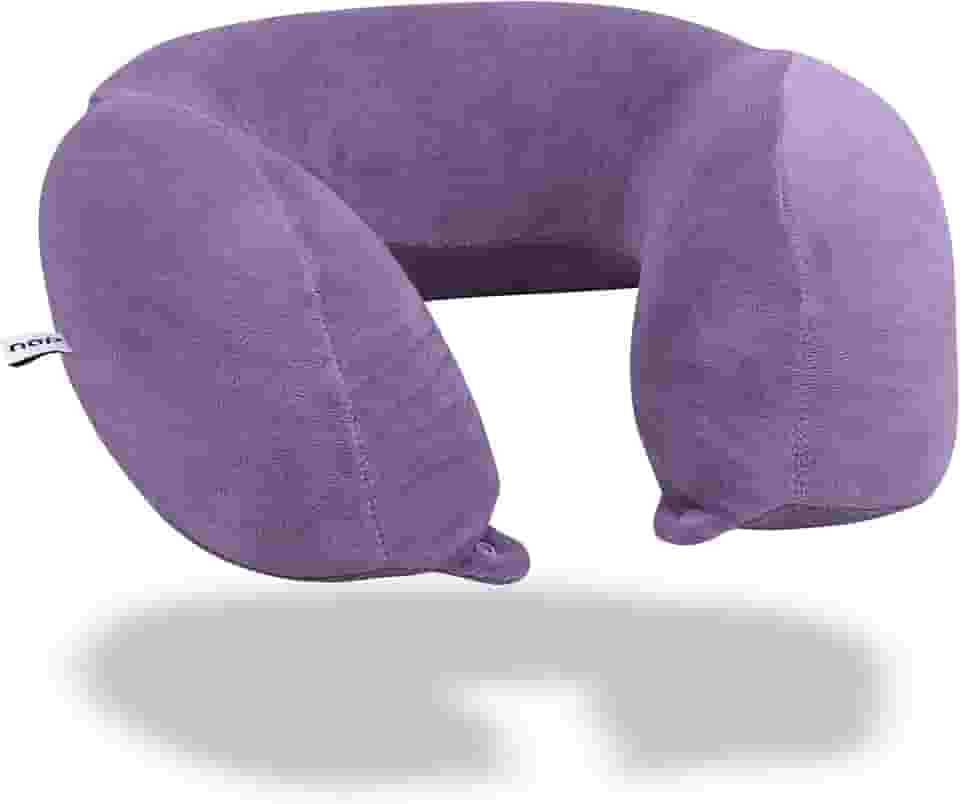Travesseiro de pescoço para viagem Nasa Voyage Premium Ergonômico Lilás Nap