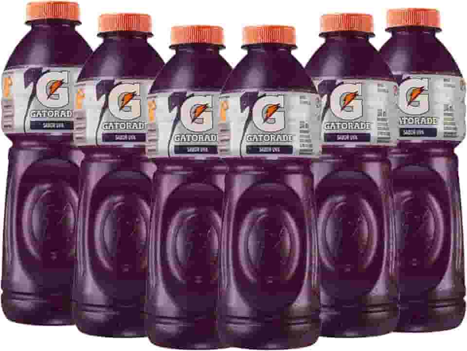 Isotônico Gatorade Uva 500ml Garrafa, Pack C/6