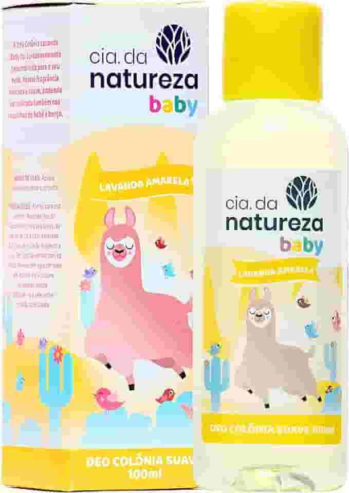 Cia da Natureza Colonia Baby Lavanda Amarela 120 Ml