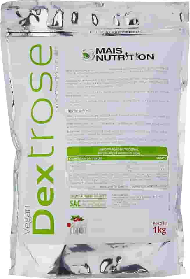 Dextrose 1kg Embalagem Refil Guarana WVegan Vegano Guaraná