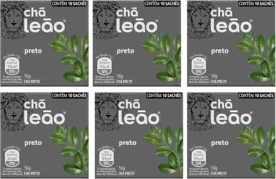 Chá Preto Leão - Combo (60 Sachês)