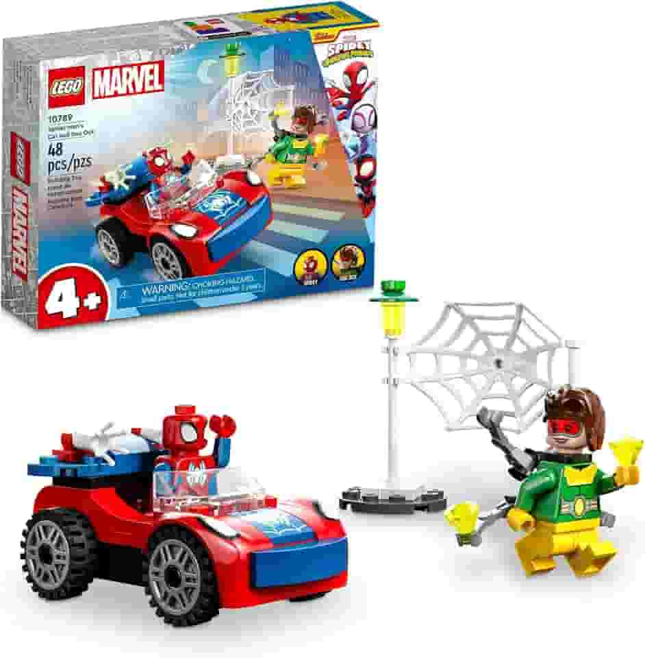 LEGO® Marvel O Carro do Homem-Aranha e Doc Ock 10789; Conjunto de Construção (48 Peças)