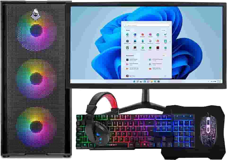 PC Gamer Completo Intel Core I7 3.4GHz 16GB DDR3 SSD 480GB Monitor 19" Kit Gamer - Escolha a placa de vídeo Na falta da Rx 550, será enviado a GTX 750 de 4gb, que é 15% superior a RX 550