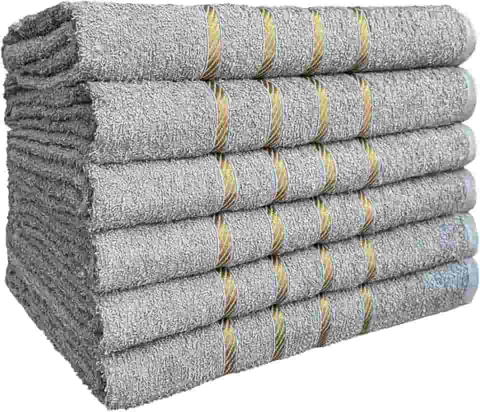 Kit 04 Toalha de Banho 100% Algodão Selecionado com Alta Absorção 70x130cm (Cinza)