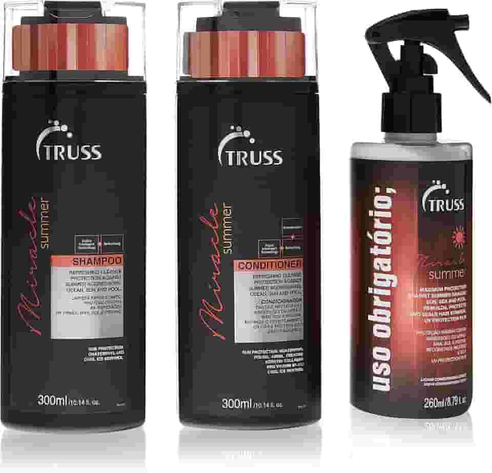 Shampoo + Cond + Uso Obrigatório Truss Miracle Summer