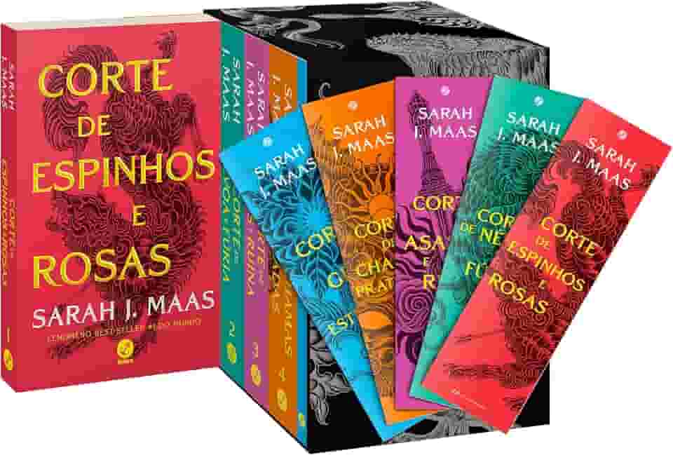 Box Corte de espinhos e rosas (Novas capas) - Acompanha marcadores