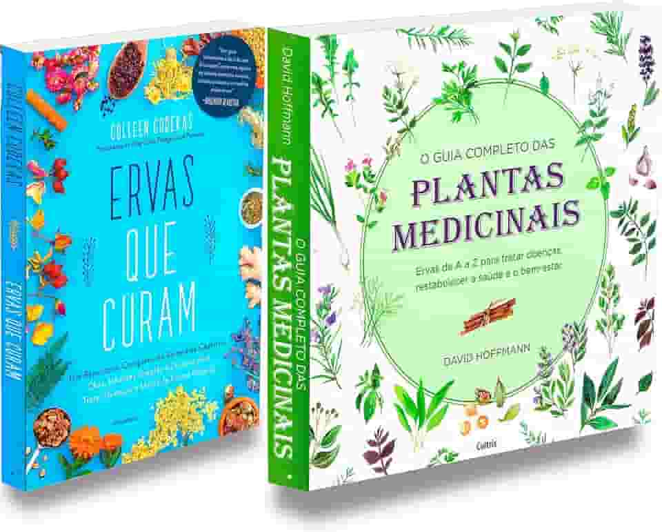 Kit Guia de Plantas Medicinais+Ervas que Curam