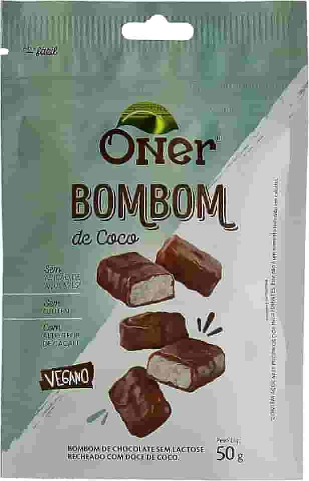 Bombom de Coco Fit, Oner, 50 g