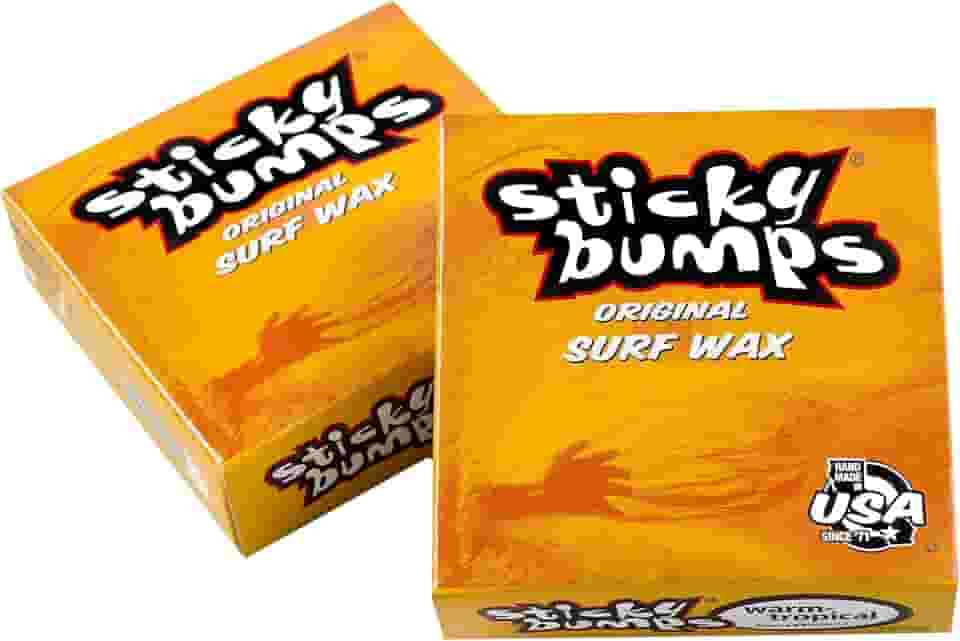 Sticky Bumps Cera de surfe quente/trop (pacote com 3)