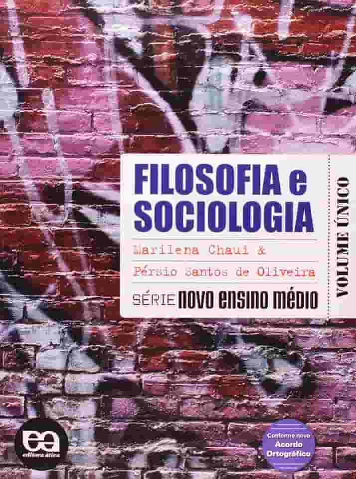 Filosofia e Sociologia - Volume Único