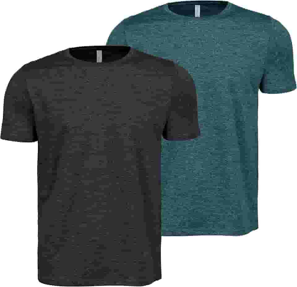 Kit 2 Camisetas Masculina Dry Fit Anti-Odor Academia Treino Fitness M ao G1