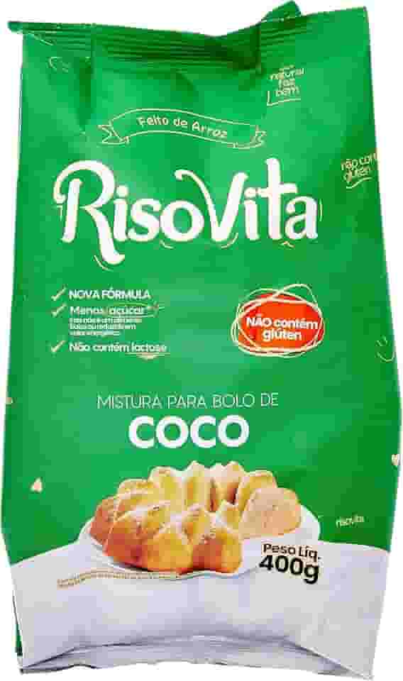 RisoVita Mistura Para Bolo Sabor Coco 400G