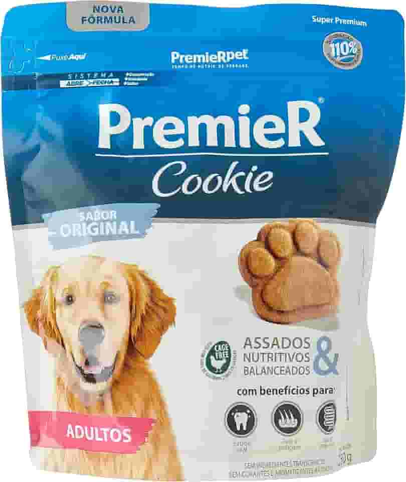 Premier Pet Biscoito Premier Cookie Para Cães Adultos 250G Raça Adulto
