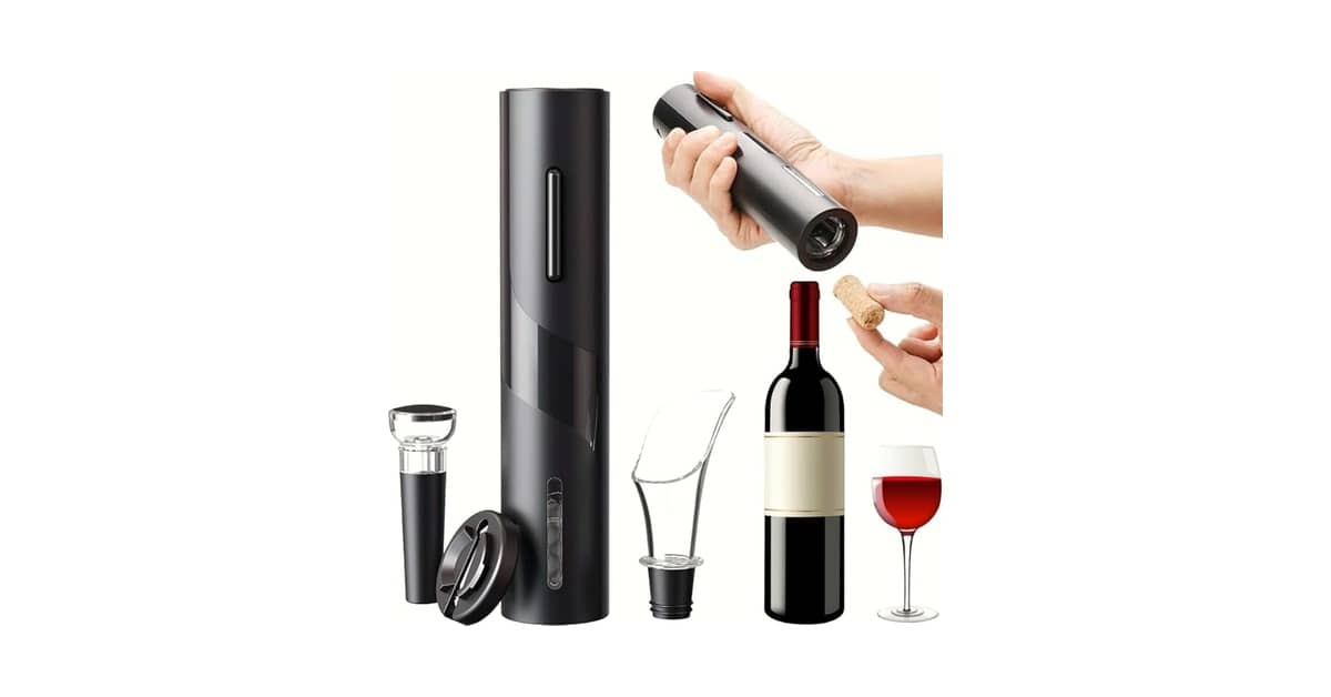 Melhor Abridor de Vinho Automático: Potência e Recarga USB