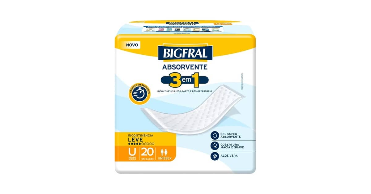 Melhor Absorvente para Incontinência Urinária: Guia Definitivo