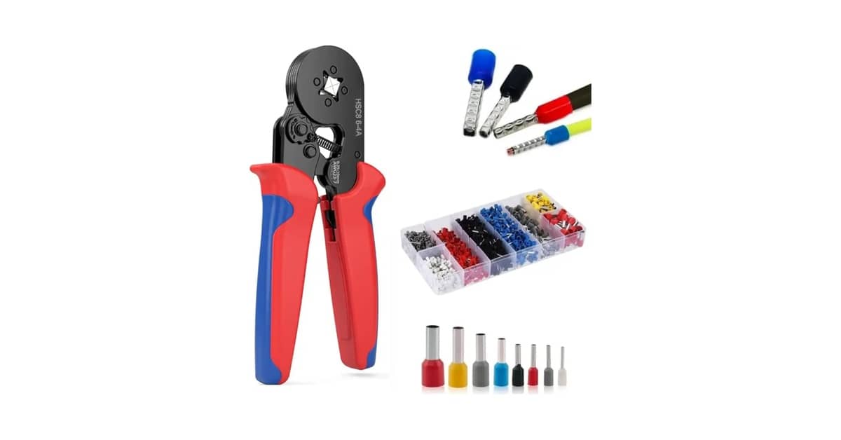 Melhor Alicate de Crimpar Terminal Tubular: Escolha Certa