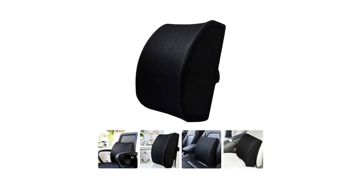 Melhor Almofada Lombar: Conforto e Suporte Ergonômico