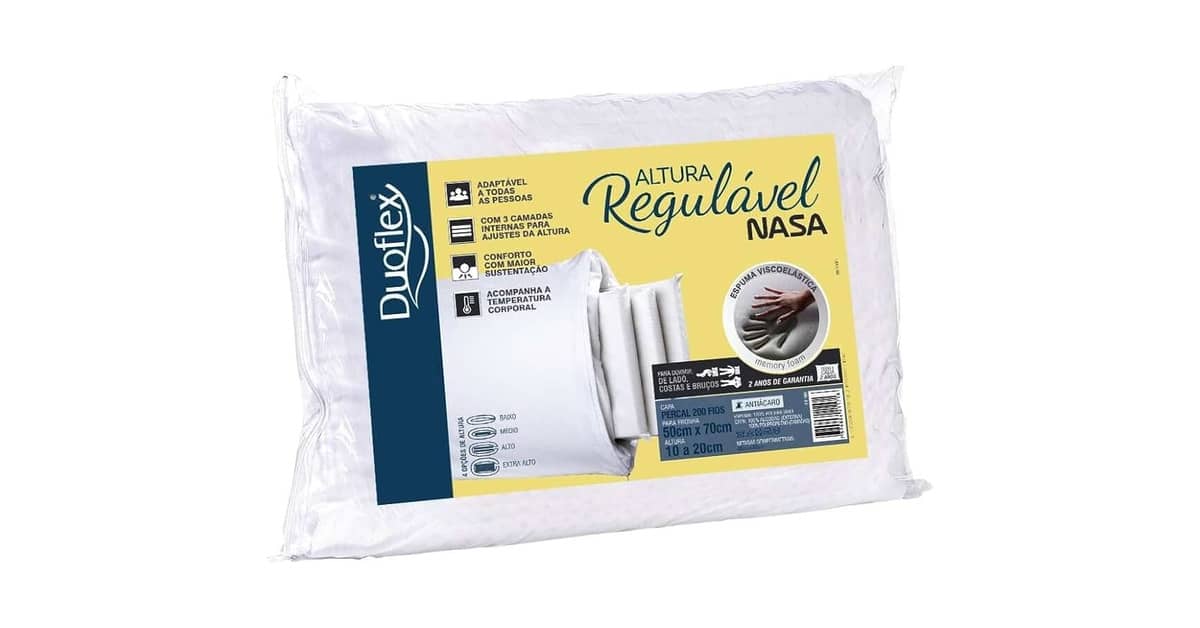 Melhor Altura de Travesseiro: Guia Completo e 10 Opções