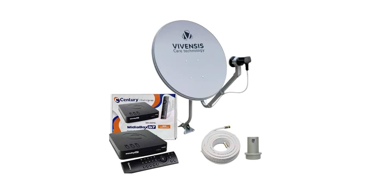 Melhor Antena Parabólica: Guia Completo com 5 Opções Top