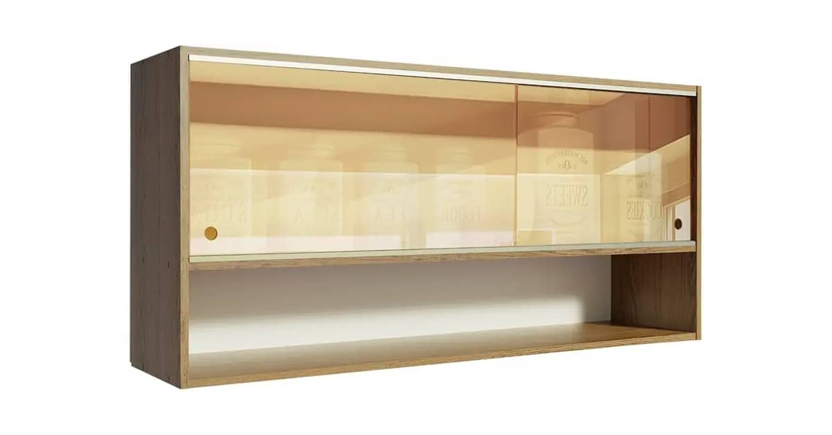 Melhor Armário Aéreo de Cozinha com Porta de Vidro: 10 Opções de Alta Durabilidade
