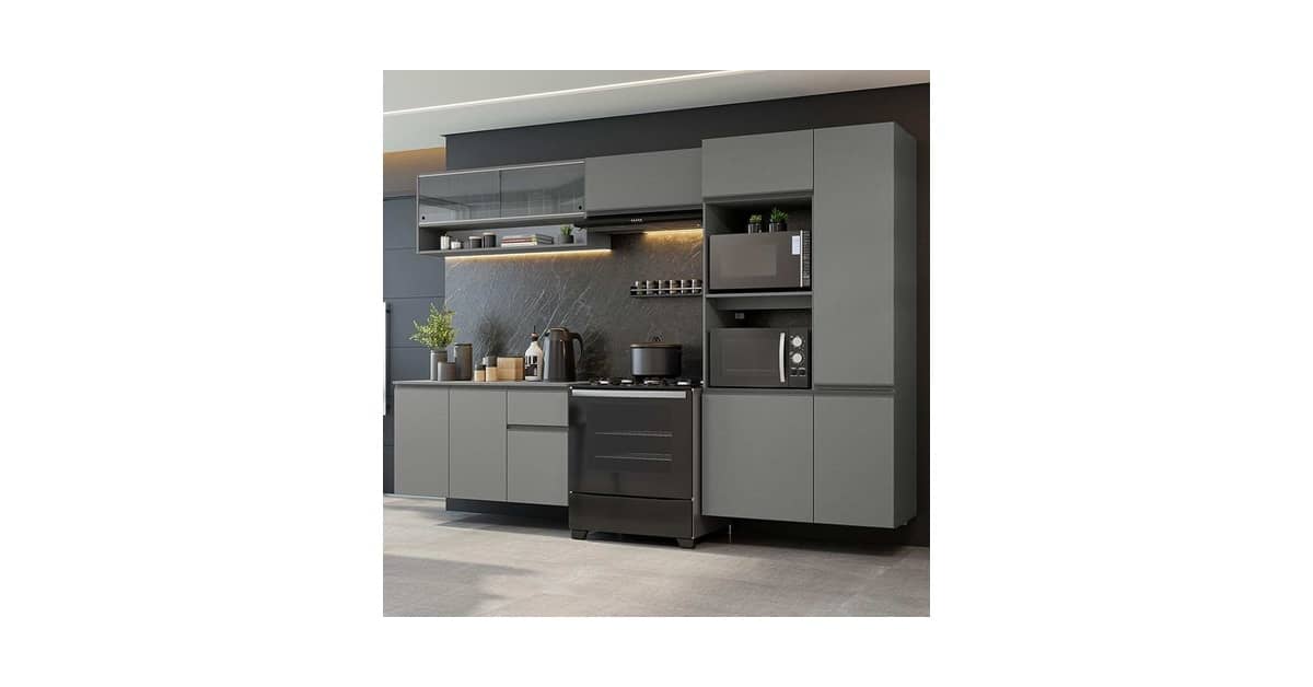 Melhor Armário de Cozinha Modulado: 7 Opções Incríveis!