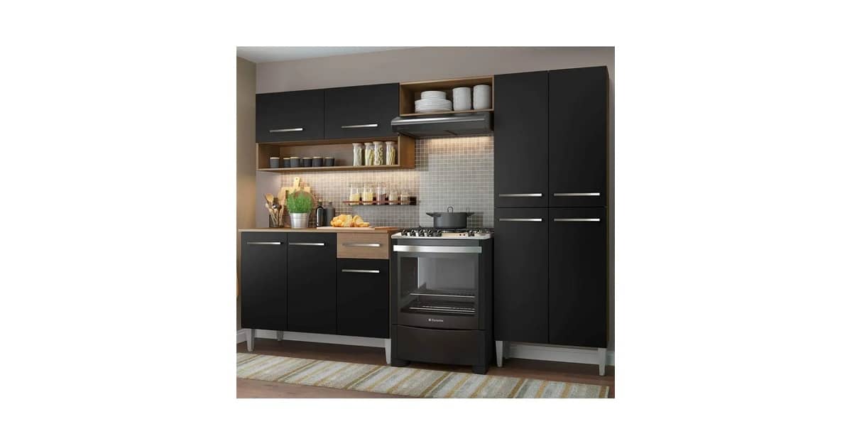 Melhor Armário de Cozinha: 7 Opções Compactas e Funcionais