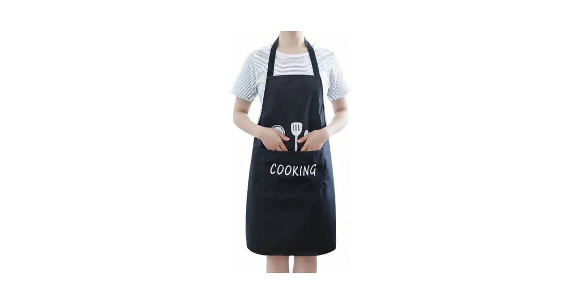 Melhor Avental para Cozinha: Resistente e Ajustável!