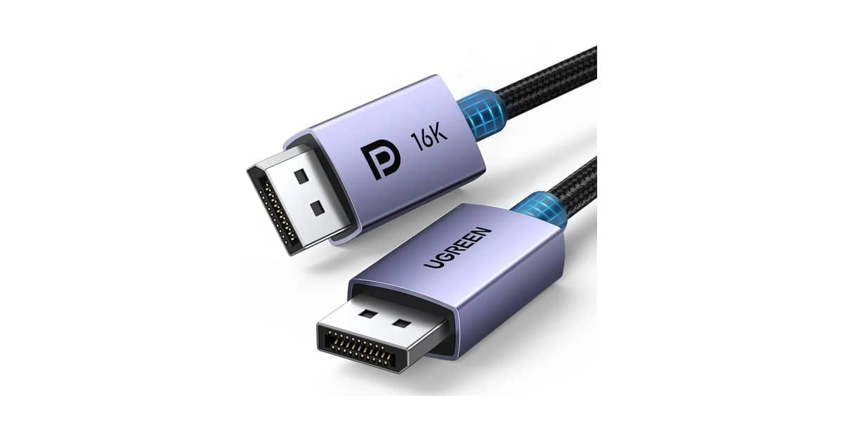 Melhor Cabo Displayport 2.1: 8 Opções Para Ultra HD