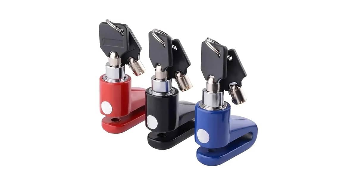 Melhor Cadeado para Disco de Moto: Segurança Antifurto com Alarme