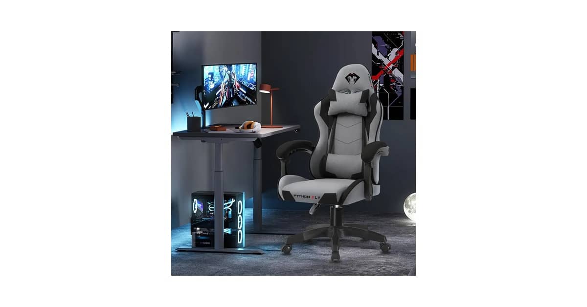Melhor Cadeira Gamer de Tecido: Conforto e Durabilidade!