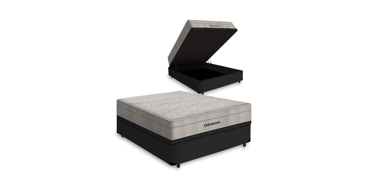 Melhor Cama Box Casal Ortobom: Conforto e Suporte Garantidos!