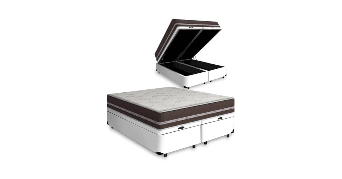 Melhor Cama Box Queen: Guia Completo com Opções de Baú e Molas