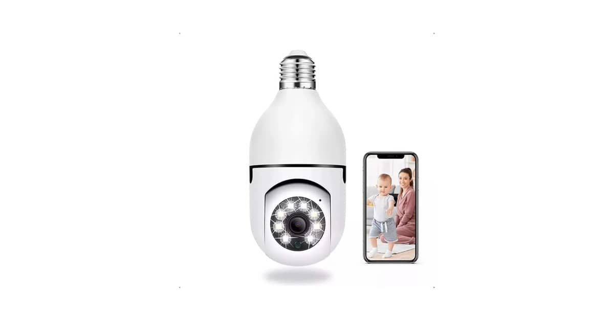 Melhor Câmera Espiã Lâmpada: Segurança Discreta e Inteligente