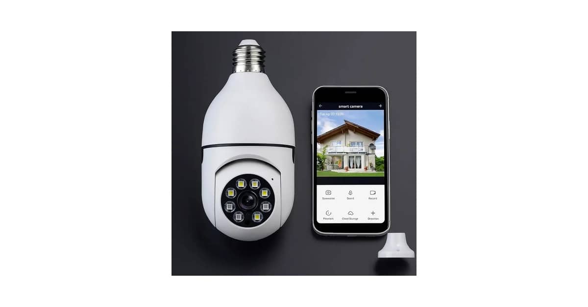 Melhor Câmera Lâmpada Wi Fi: Segurança Inteligente em Casa
