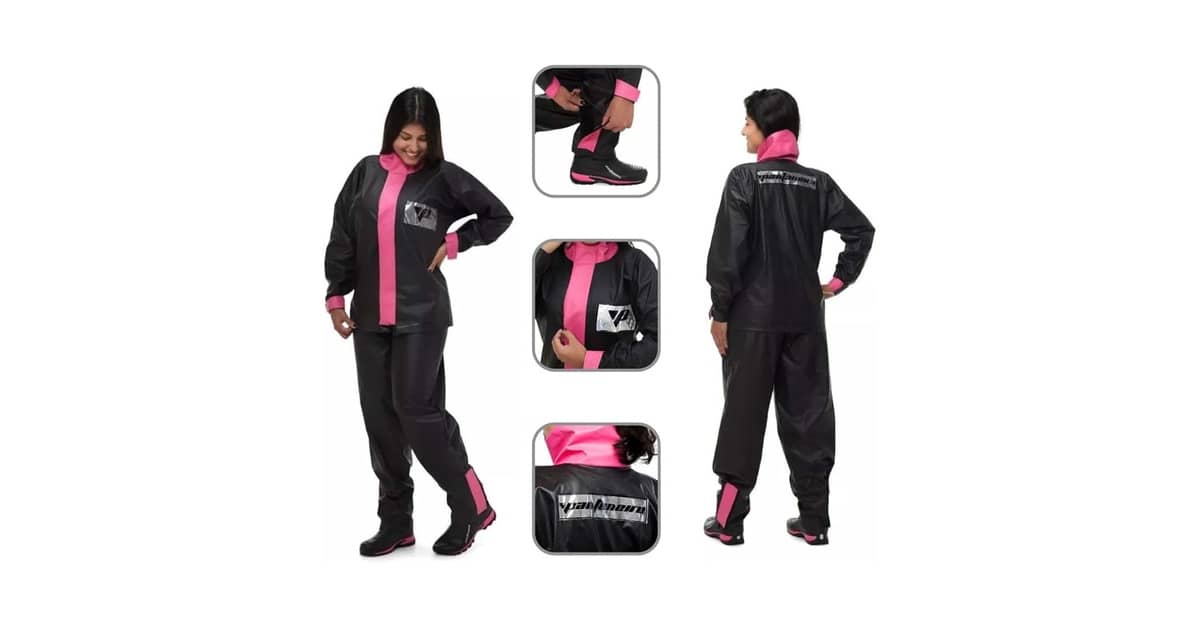 Melhor Capa de Chuva para Motoqueira Feminina: 8 Modelos Impermeáveis