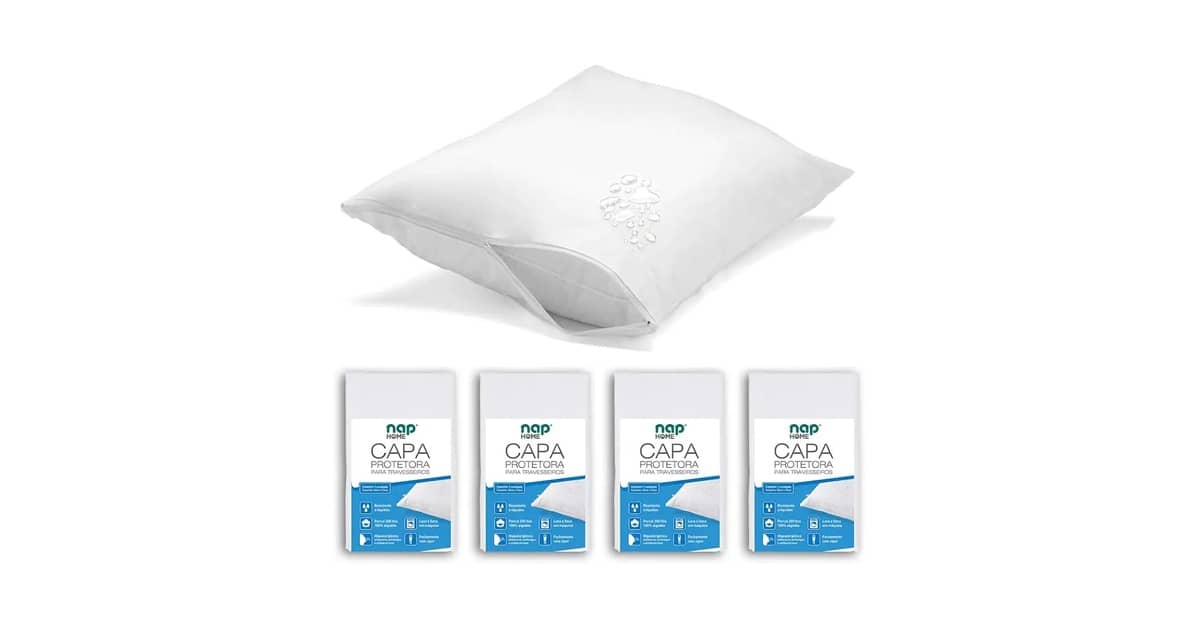 Melhor Capa de Travesseiro Impermeável: 10 Opções