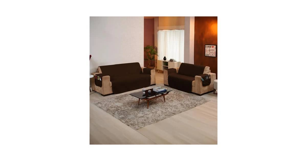 Melhor Capa para Sofa 2 e 3 Lugares: Proteção e Estilo Duradouros