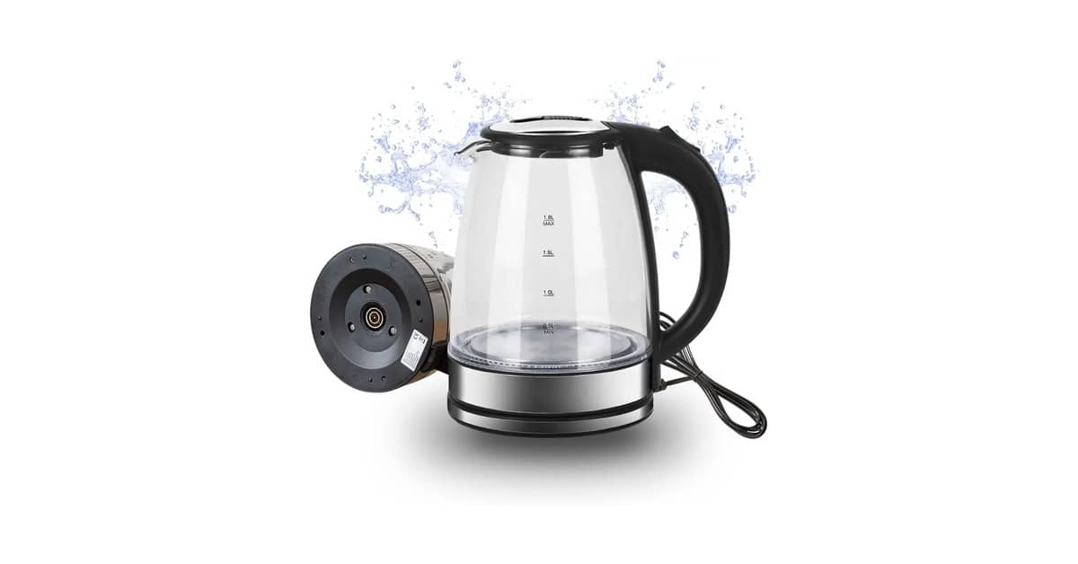 Melhor Chaleira Elétrica de Vidro: 7 Opções com Design e Segurança