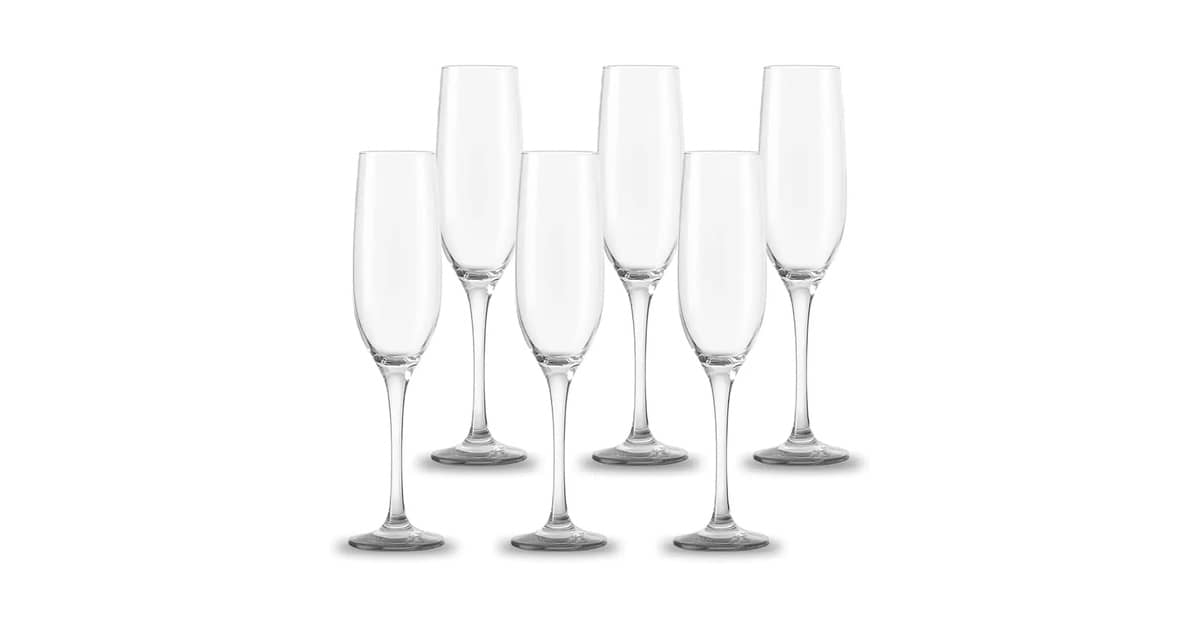 Melhor Champagne para Casamento: Taças de Cristal vs. Acrílico