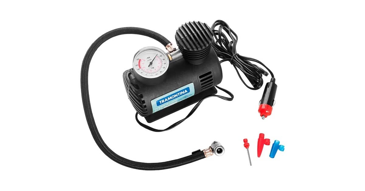 Melhor Compressor de Ar Portátil 12V: Potência e Portabilidade