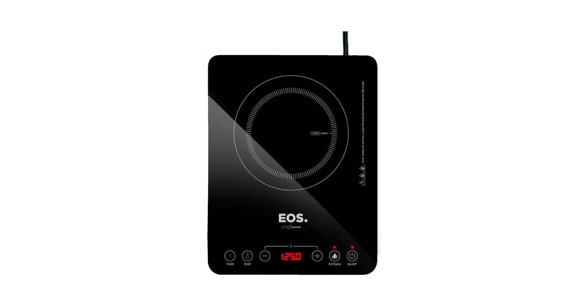 Melhor Cooktop Por Indução de 1 Boca: 10 Opções de Alta Potência
