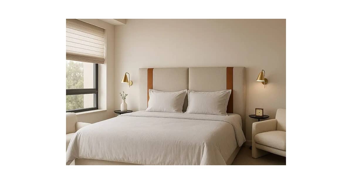 Melhor Cor para Cabeceira de Cama: Guia de Tons Relaxantes