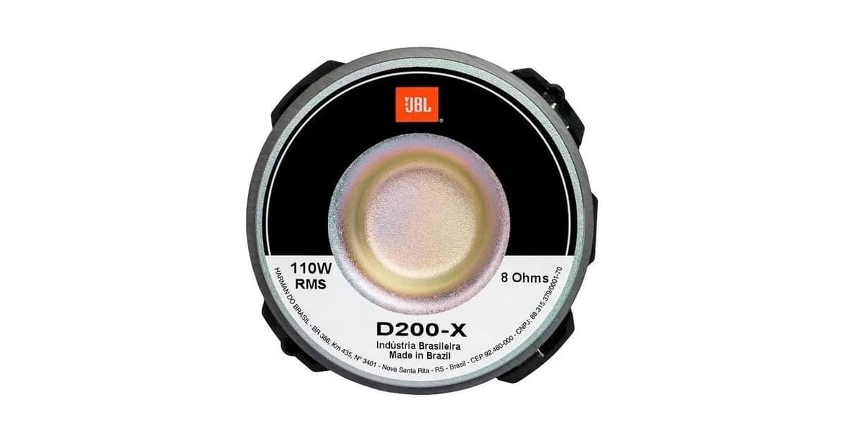 Melhor Corneta JBL: Potência e Qualidade Sonora