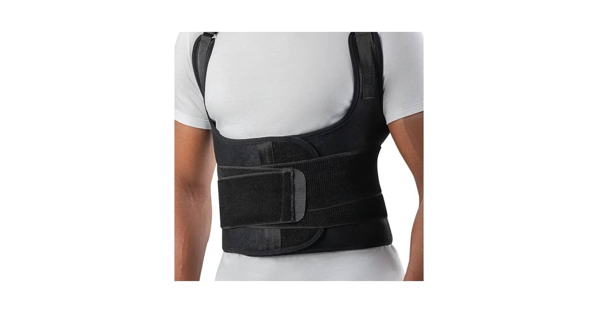 Melhor Corretor Postural Masculino: Alívio e Postura!