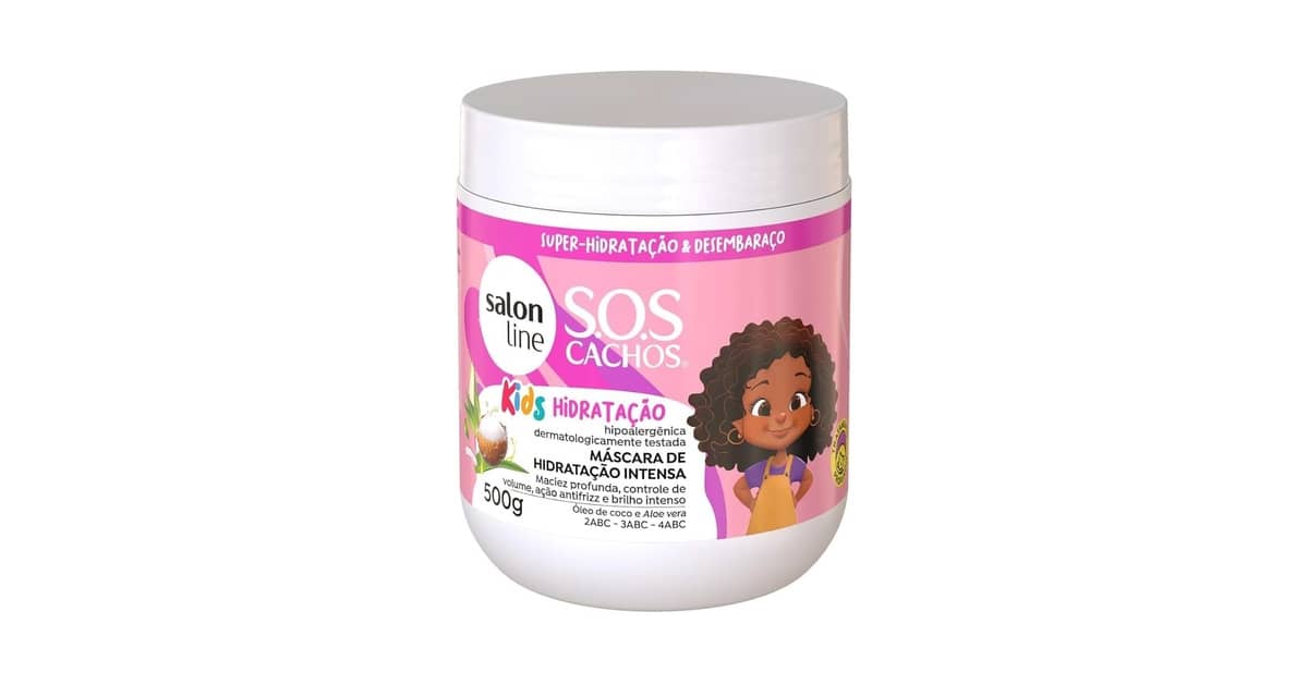 Melhor Creme de Hidratação para Cabelo Infantil: Cachos Definidos e Macios