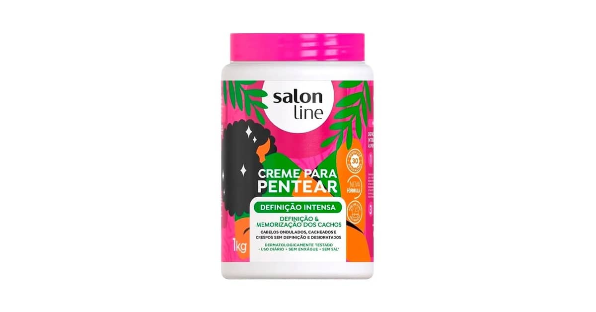 Melhor Creme de Pentear para Cabelos Cacheados Salon Line: Definição e Hidratação