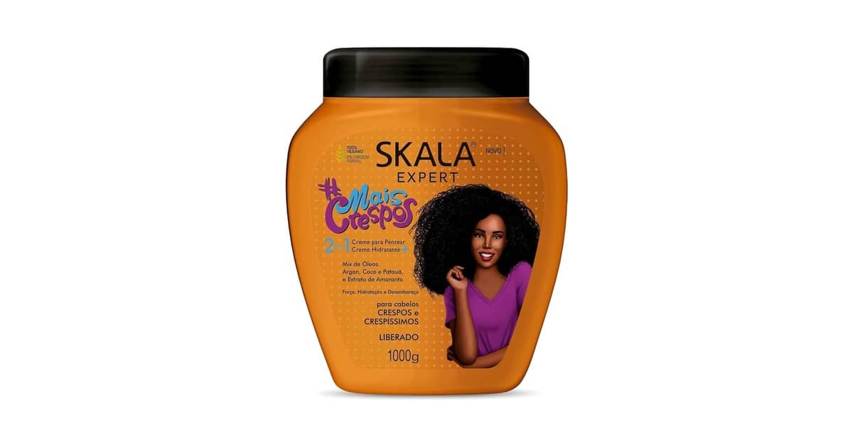 Melhor Creme para Cabelo Crespo Skala: Definição e Volume