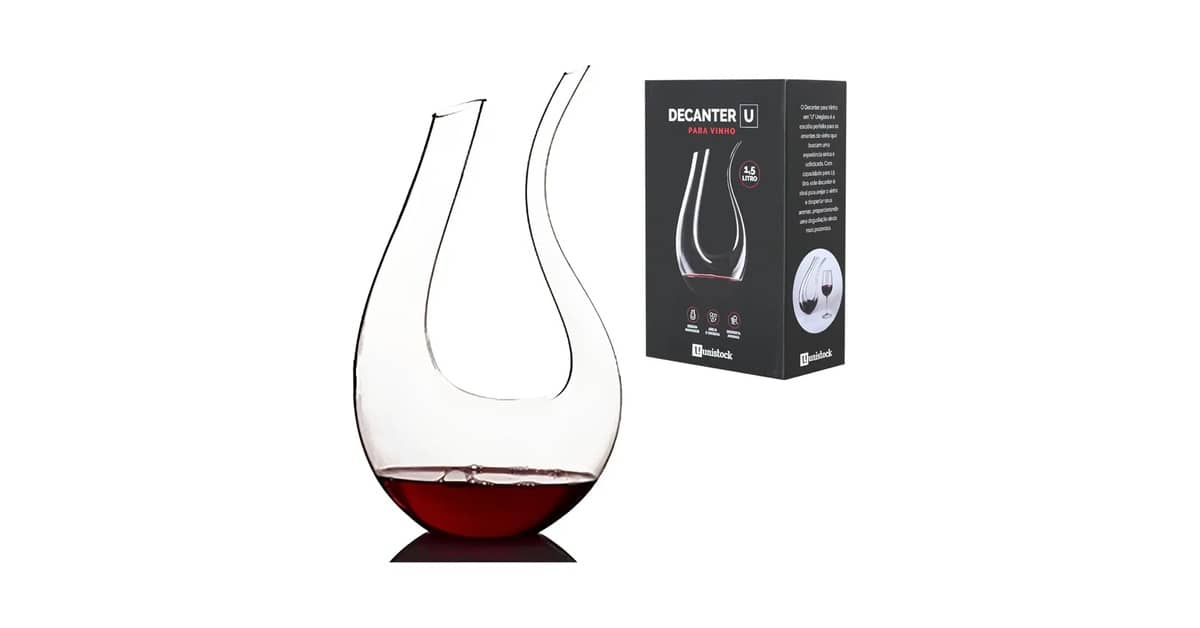 Melhor Decanter: Aeração Rápida e Design Elegante