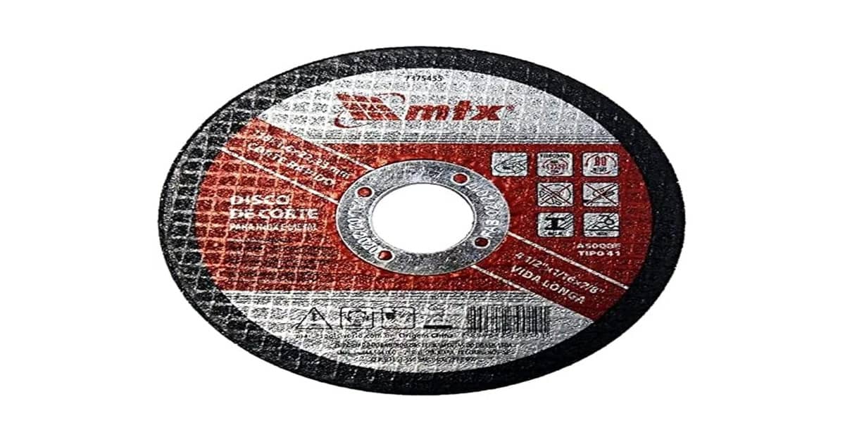 Melhor Disco de Corte para Ferro: Corte Rápido e Limpo!