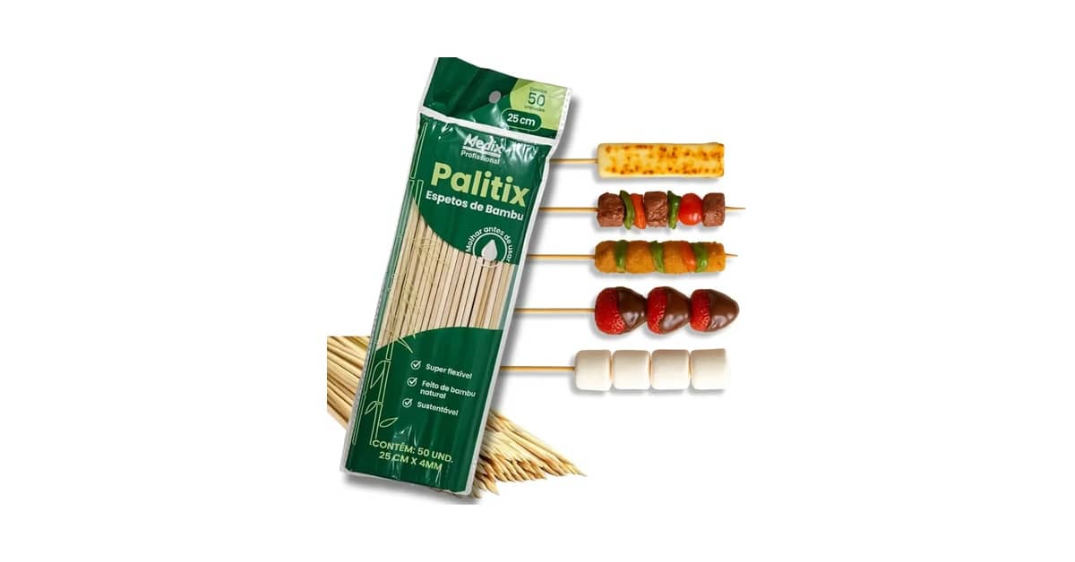Melhor Espetinho para Churrasco: Guia Definitivo com Opções de Bambu e Inox